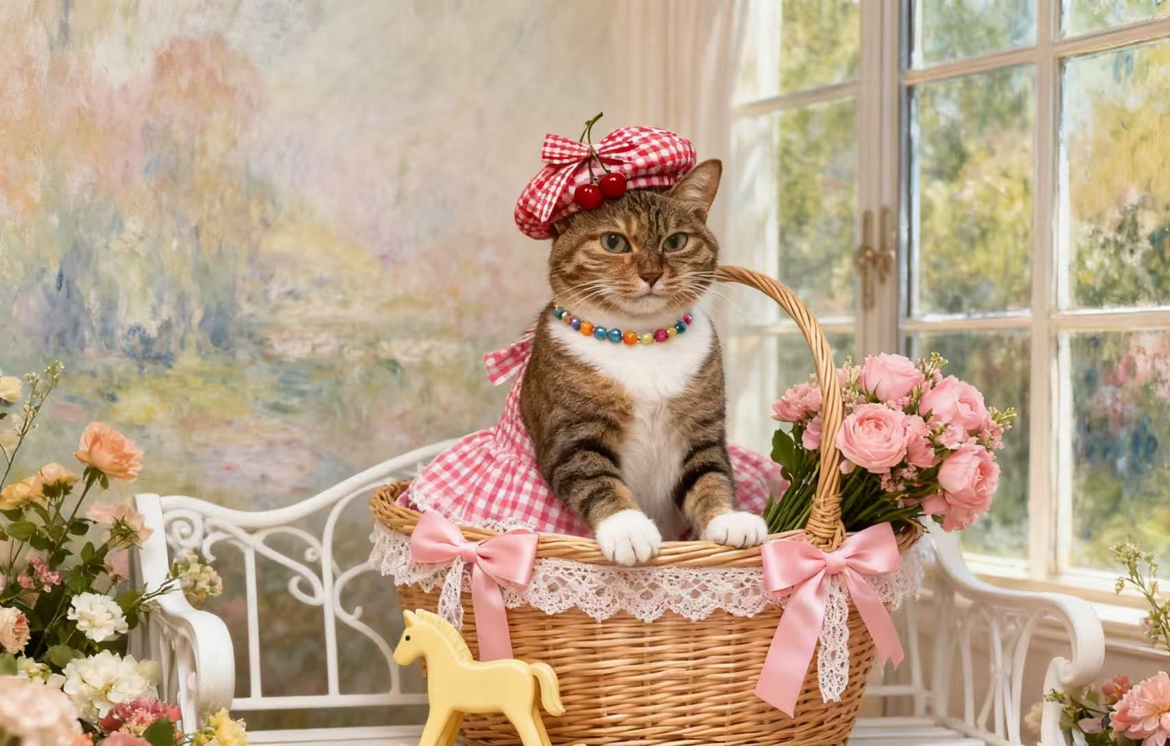 一人一猫一屋子