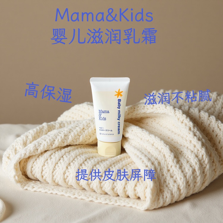 Mama&kids婴儿滋润乳霜试用报告