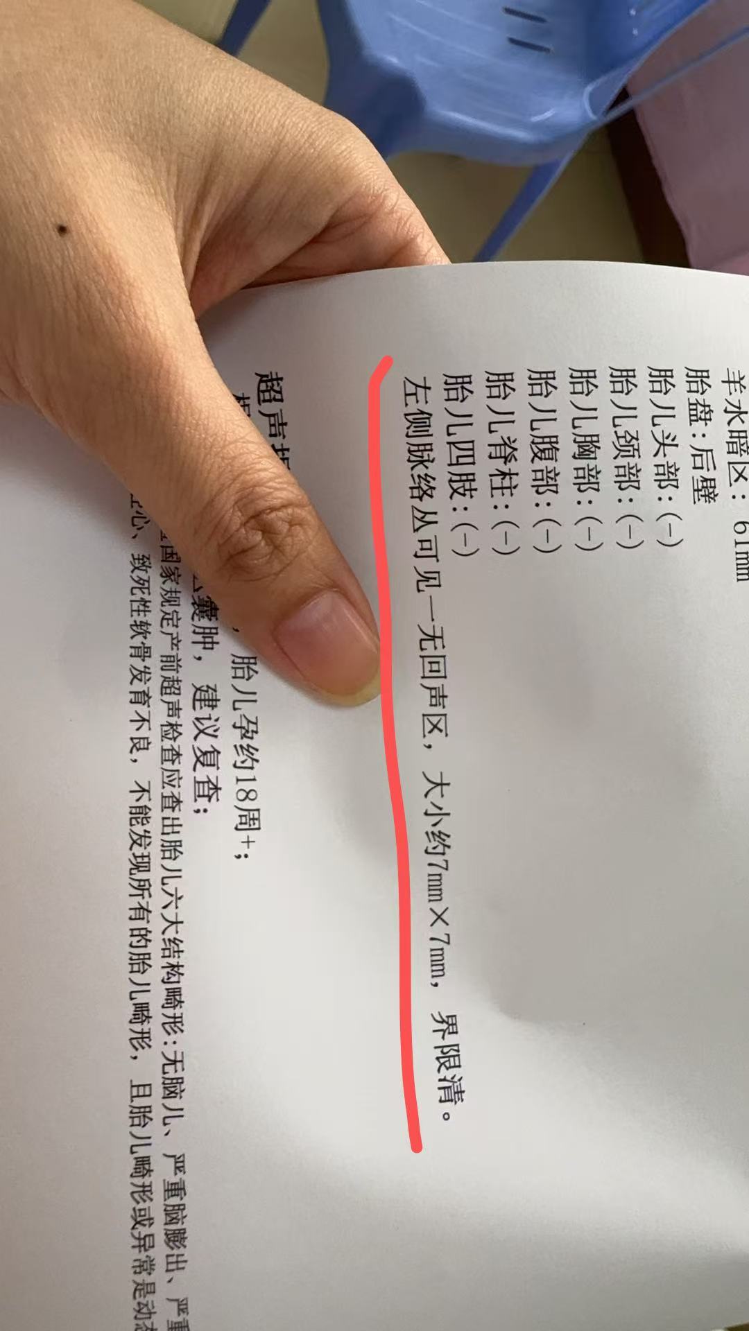 孕期囊肿检查经历分享