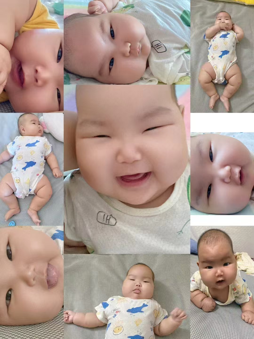 宝宝三个月体检记录